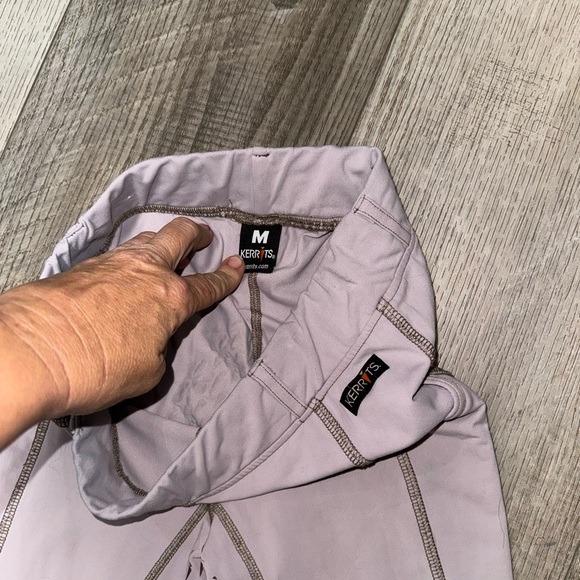 Kerrits Women’s Mobility Breeches Full Leg Equestrian Pants flare light brown M - Picture 4 of 10